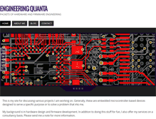 Tablet Screenshot of engineeringquanta.com
